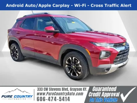Red 2021 Chevrolet TrailBlazer LT for sale in Grayson, KY