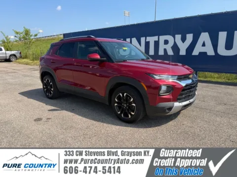 Red 2021 Chevrolet TrailBlazer LT for sale in Grayson, KY