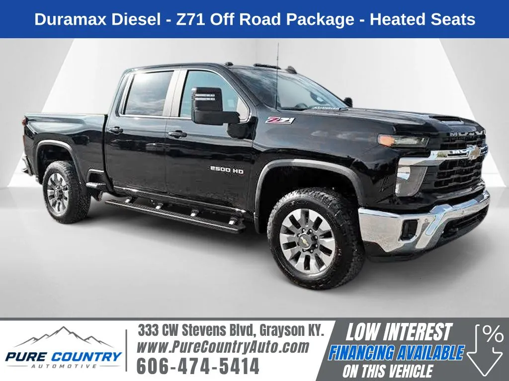Black 2026 Chevrolet Silverado 2500 HD LT for sale in Grayson, KY