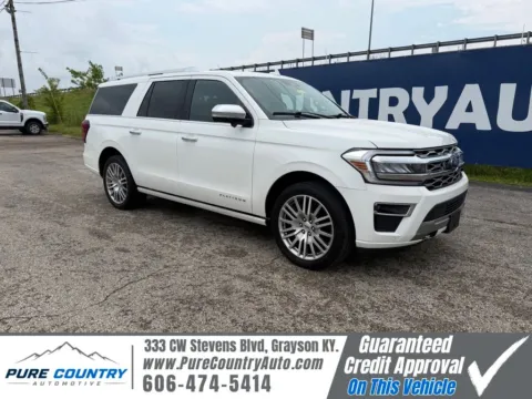 White 2023 Ford Expedition Max Platinum for sale in Grayson, KY