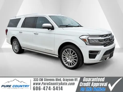 White 2023 Ford Expedition Max Platinum for sale in Grayson, KY