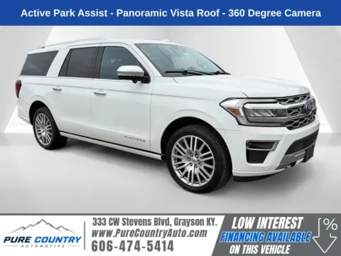White 2023 Ford Expedition Max Platinum for sale in Grayson, KY
