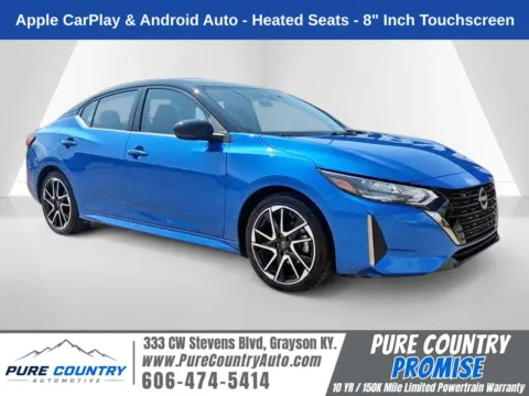 Blue 2024 Nissan Sentra SR for sale in Grayson, KY