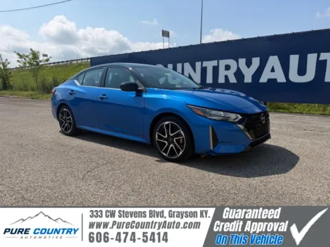 Blue 2024 Nissan Sentra SR for sale in Grayson, KY
