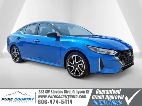 Blue 2024 Nissan Sentra SR for sale in Grayson, KY