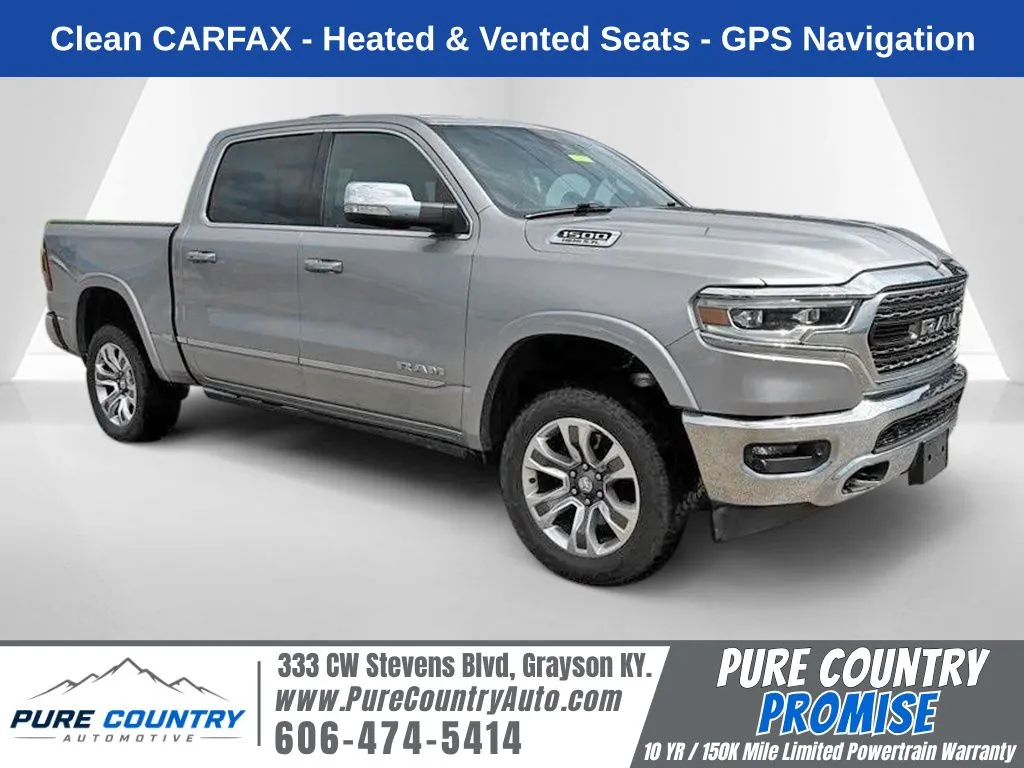 Silver 2022 Ram 1500 Limited for sale in Grayson, KY