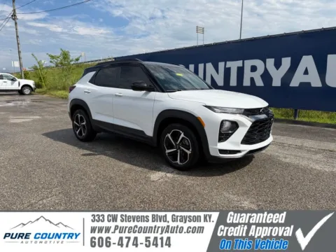 White 2021 Chevrolet TrailBlazer RS for sale in Grayson, KY