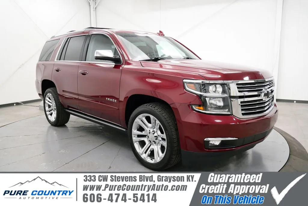 Red 2020 Chevrolet Tahoe Premier for sale in Grayson, KY