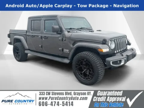 Gray 2021 Jeep Gladiator Overland for sale in Grayson, KY