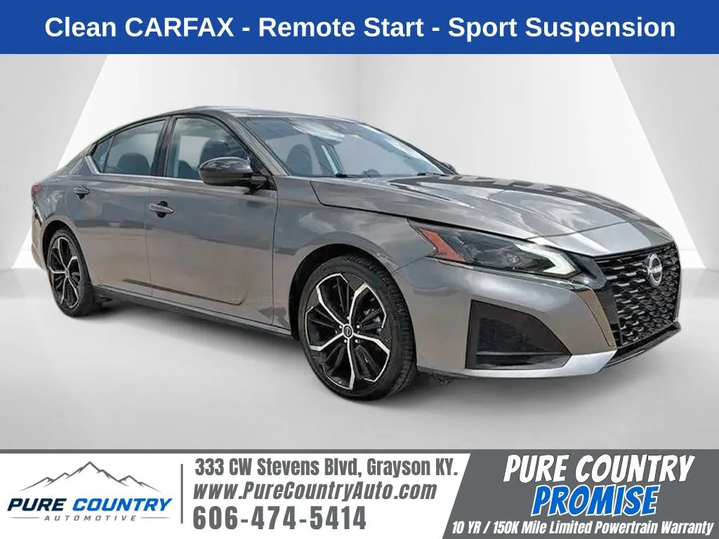 Gray 2024 Nissan Altima 2.5 SR for sale in Grayson, KY