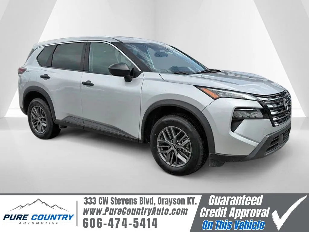 Silver 2024 Nissan Rogue S for sale in Grayson, KY