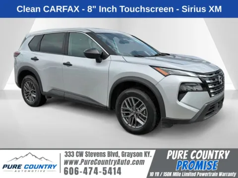 Silver 2024 Nissan Rogue S for sale in Grayson, KY