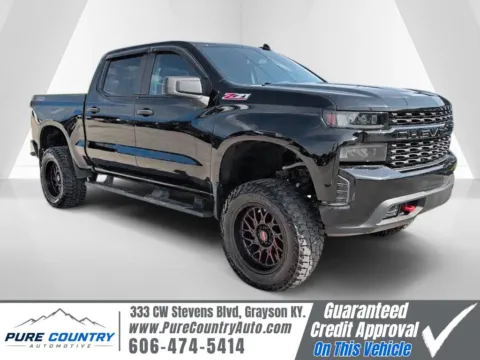 Black 2022 Chevrolet Silverado 1500 LTD Custom Trail Boss for sale in Grayson, KY