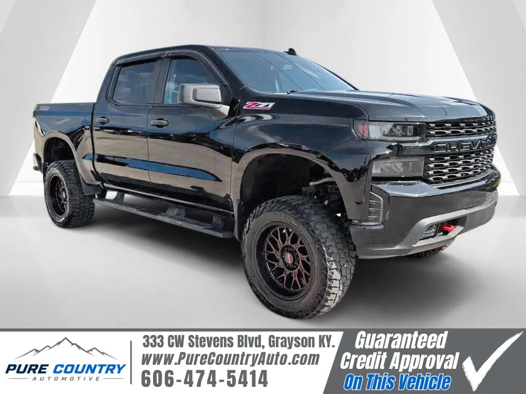 Black 2022 Chevrolet Silverado 1500 LTD Custom Trail Boss for sale in Grayson, KY