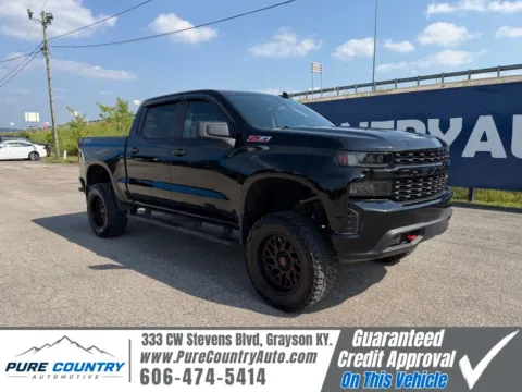 Black 2022 Chevrolet Silverado 1500 LTD Custom Trail Boss for sale in Grayson, KY