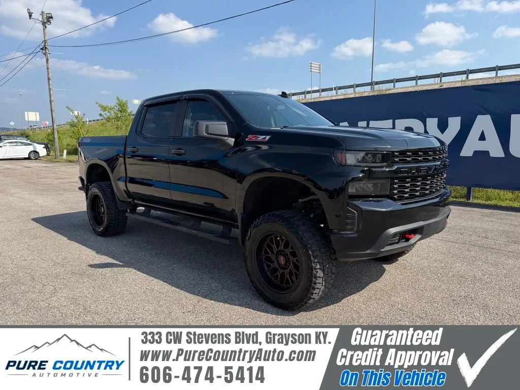Black 2022 Chevrolet Silverado 1500 LTD Custom Trail Boss for sale in Grayson, KY