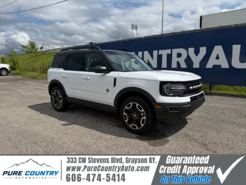 White 2024 Ford Bronco Sport Outer Banks for sale in Grayson, KY