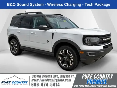 White 2024 Ford Bronco Sport Outer Banks for sale in Grayson, KY