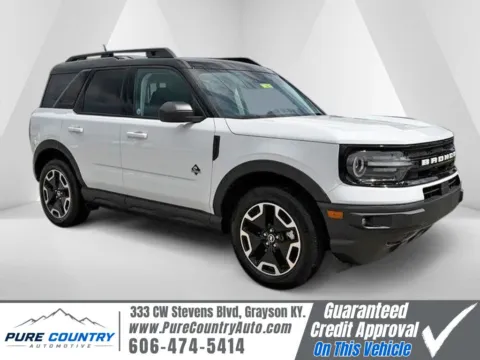 White 2024 Ford Bronco Sport Outer Banks for sale in Grayson, KY