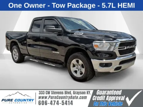 Black 2021 Ram 1500 Big Horn/Lone Star for sale in Grayson, KY
