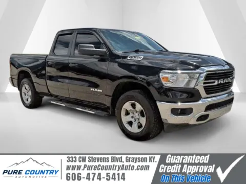 Black 2021 Ram 1500 Big Horn/Lone Star for sale in Grayson, KY
