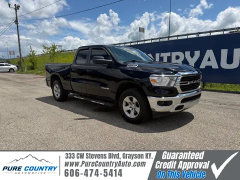 Black 2021 Ram 1500 Big Horn/Lone Star for sale in Grayson, KY