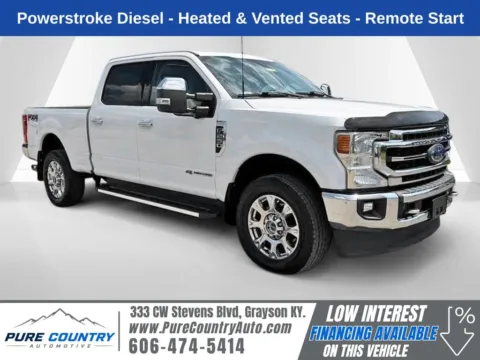 White 2021 Ford F-250SD Lariat for sale in Grayson, KY