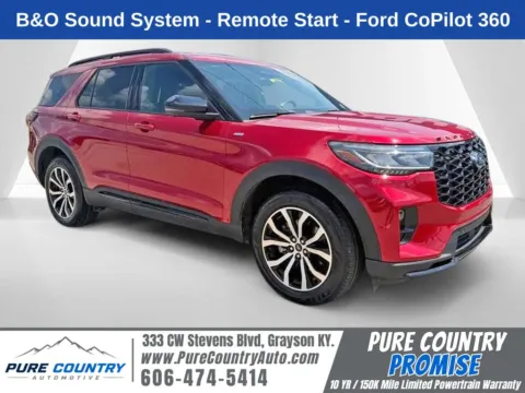 Red 2025 Ford Explorer ST-Line for sale in Grayson, KY