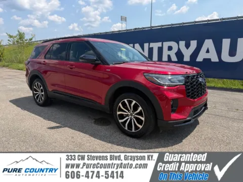 Red 2025 Ford Explorer ST-Line for sale in Grayson, KY