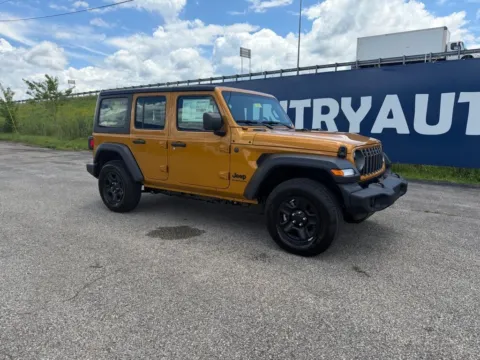 Gold 2026 Jeep Wrangler Sport for sale in Grayson, KY