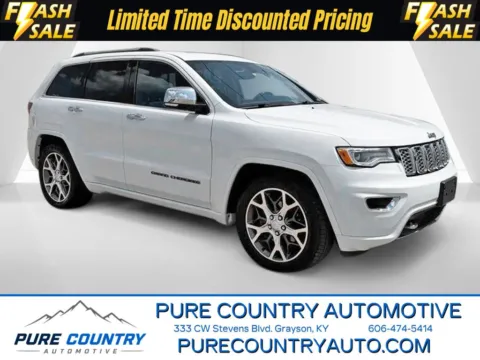White 2020 Jeep Grand Cherokee Overland for sale in Grayson, KY