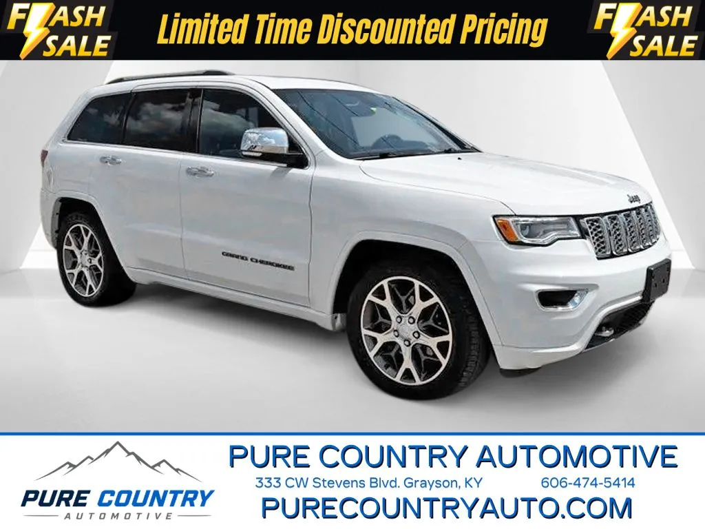 White 2020 Jeep Grand Cherokee Overland for sale in Grayson, KY
