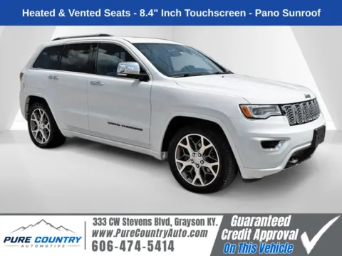 White 2020 Jeep Grand Cherokee Overland for sale in Grayson, KY