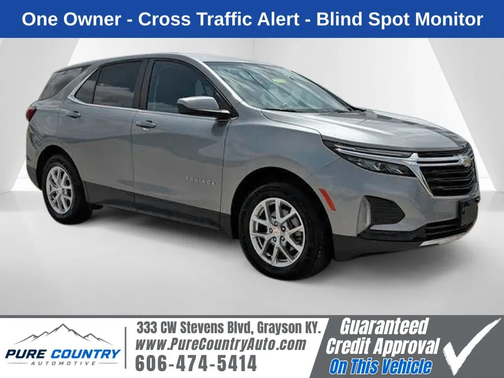 Gray 2024 Chevrolet Equinox LT for sale in Grayson, KY