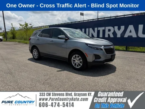 Gray 2024 Chevrolet Equinox LT for sale in Grayson, KY
