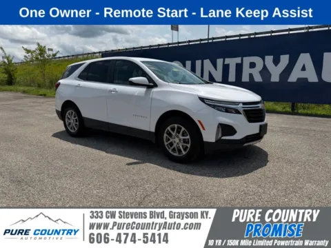 White 2024 Chevrolet Equinox LT for sale in Grayson, KY