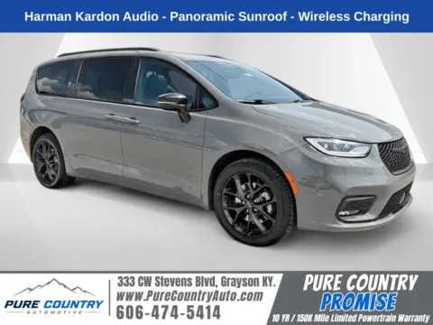 Gray 2023 Chrysler Pacifica Limited for sale in Grayson, KY