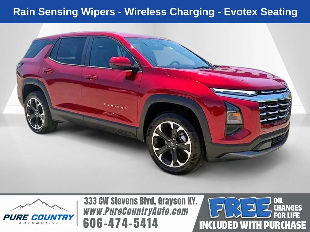 Red 2026 Chevrolet Equinox LT for sale in Grayson, KY