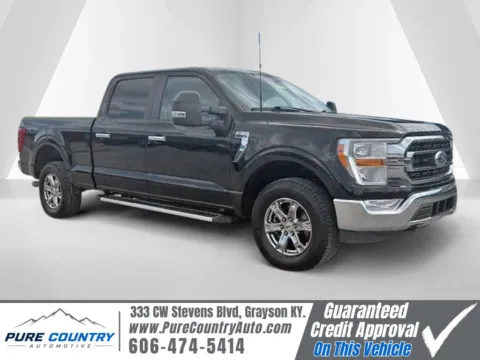 Black 2022 Ford F-150 XLT for sale in Grayson, KY