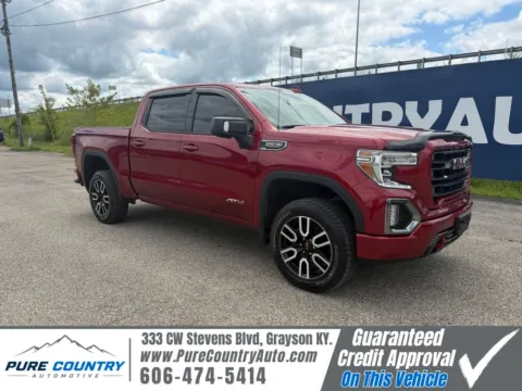 Red 2021 GMC Sierra 1500 AT4 for sale in Grayson, KY