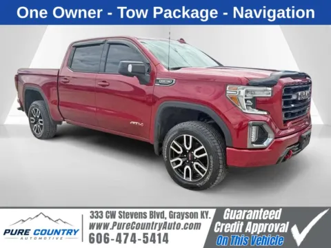 Red 2021 GMC Sierra 1500 AT4 for sale in Grayson, KY