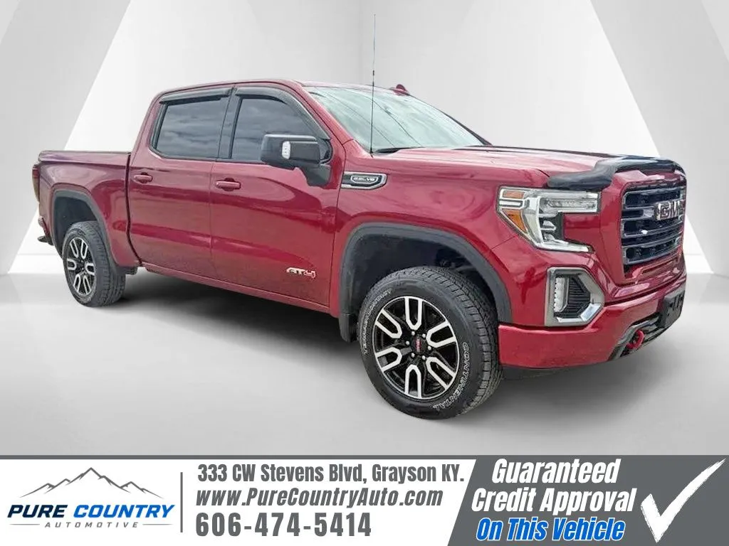 Red 2021 GMC Sierra 1500 AT4 for sale in Grayson, KY