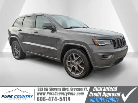 Gray 2021 Jeep Grand Cherokee 80th Anniversary Edition for sale in Grayson, KY
