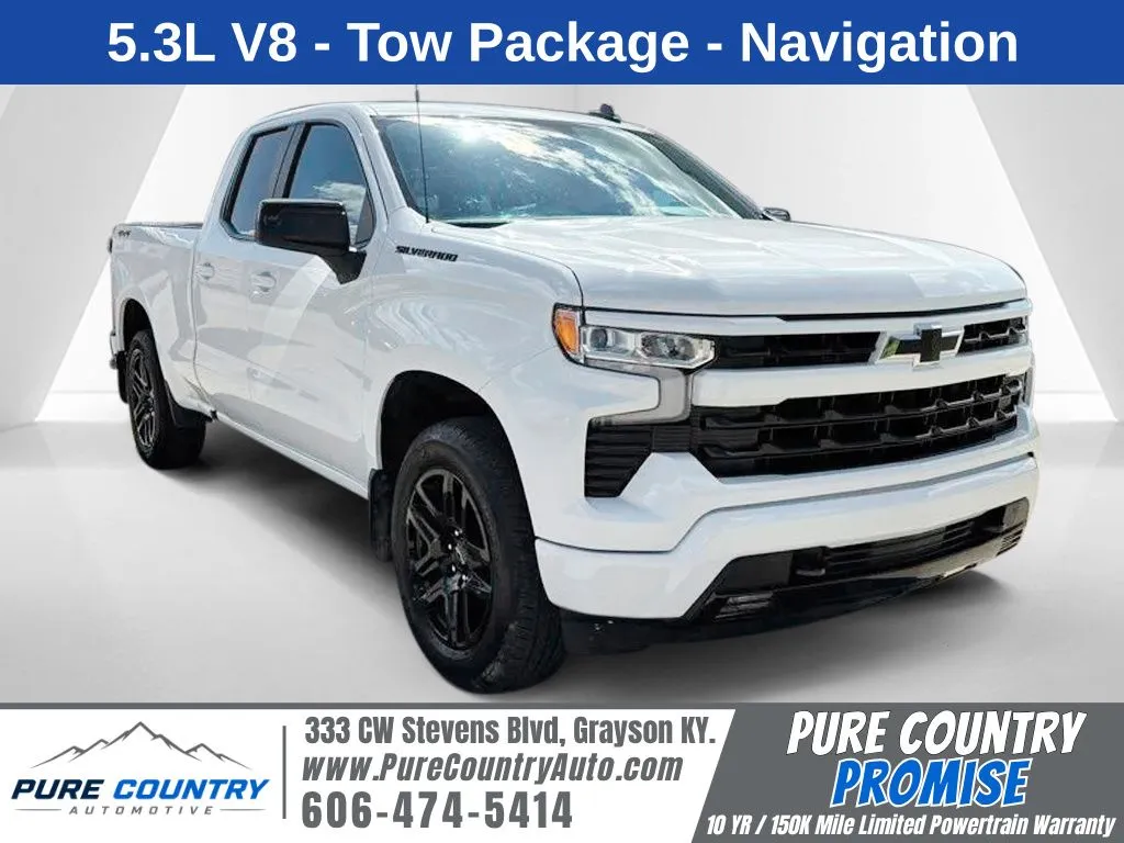 White 2025 Chevrolet Silverado 1500 RST for sale in Grayson, KY