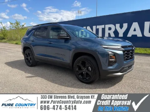 Blue 2025 Chevrolet Equinox LT for sale in Grayson, KY