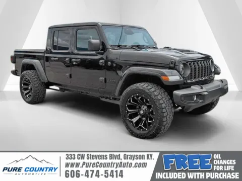 Black 2026 Jeep Gladiator Sport S for sale in Grayson, KY