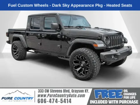 Black 2026 Jeep Gladiator Sport S for sale in Grayson, KY