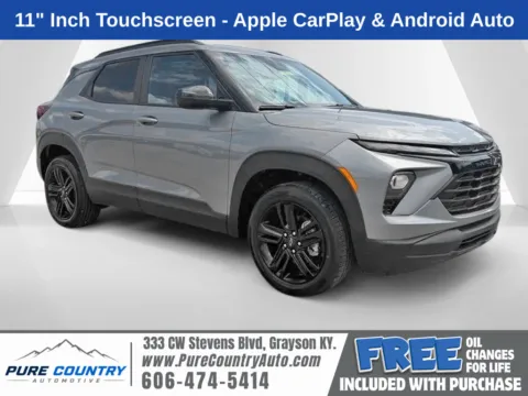 Gray 2026 Chevrolet TrailBlazer LT for sale in Grayson, KY