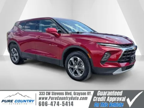 Red 2025 Chevrolet Blazer LT for sale in Grayson, KY