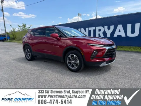Red 2025 Chevrolet Blazer LT for sale in Grayson, KY